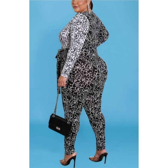 The Letters Jumpsuit - Picture 3 of 3